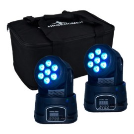 CABEZA MOVIL PAR CON BOLSA 7 LEDS PROFECIONAL (Wahrgenomen)