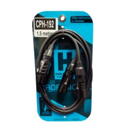 CABLE 1 JACK CANON A 2 PLUGS CANON (Harden)
