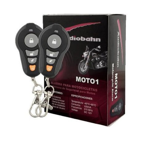 ALARMA AUDIOBAHN PARA MOTOCICLETA
