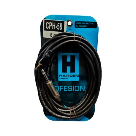 CABLE PLUG6.3 A 1 PLUG 3.5 ST (Harden)