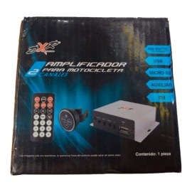 AMPLIFICADOR AUTOMOTRIZ (Radox) 2CH 600 W METALICO 010-049
