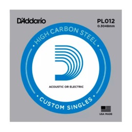 CUERDA CAL12 ACERO LISA (d’addario)