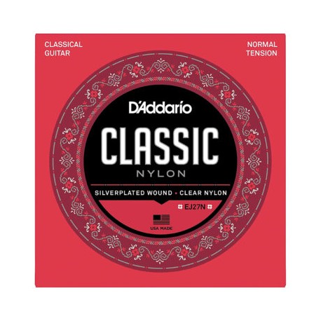 ENCORDADURA DADDARIO P/GUIT/CLASICA (ej27n)