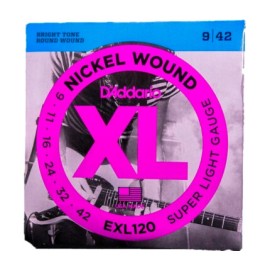 ENCORDADURA GUITARRA ELECTRICA ADDARIO MODELO EXL120
