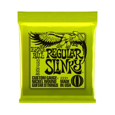 ENCORDADURA GUITARRA ELECTRICA REGSLINKY (ernie ball)