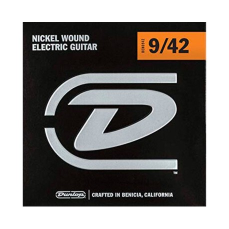 ENCORDADURA PARA GUITARRA ELECTRICA NIQUEL 009-042 (dunlop)