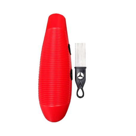 GUIRO DE PLASTICO CON RASPADOR (thunder)