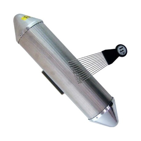 GUIRO TORPEDO DE METAL CON RASPADOR (lp)