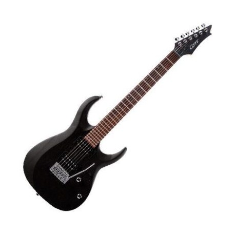 GUITARRA ELECTRICA (cort) X100 NEGRO MATE