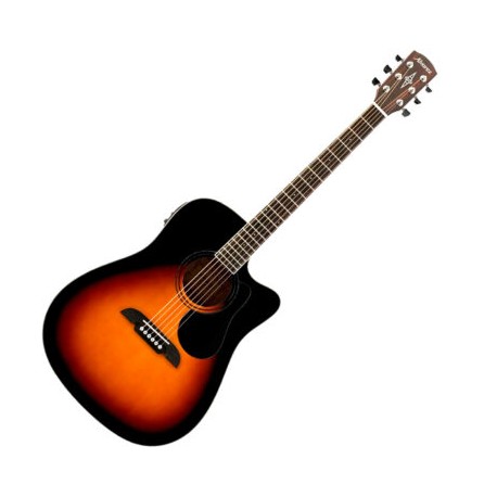 GUITARRA ELECTROACUSTICA TEXANA (alvarez)