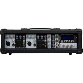 MEZCLADORA 4 CH AMPLIFICADA (audiobahn)