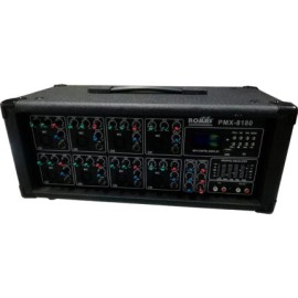 MEZCLADORA AMPLIFICADA 8 CANALES USB/BLUETOOTH/ 150W (romms)