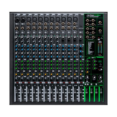 MEZCLADORA PASIVA 16 CANALES USB CON EFECTOS USB V3 (mackie)