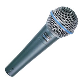 MICROFONO ALAMBRICO PROFESIONAL  BETA58A (shure)
