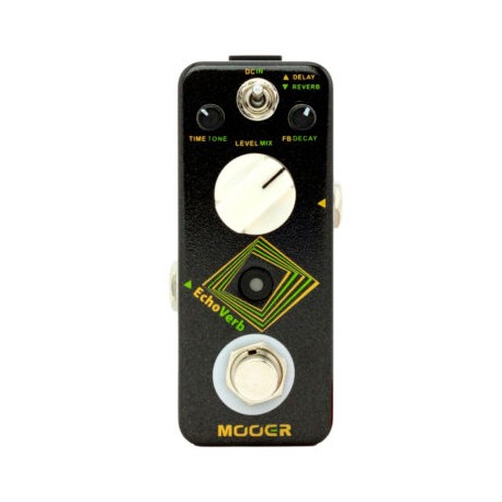PEDAL DIGITAL DELAY Y PEDAL REVERB (mooer)