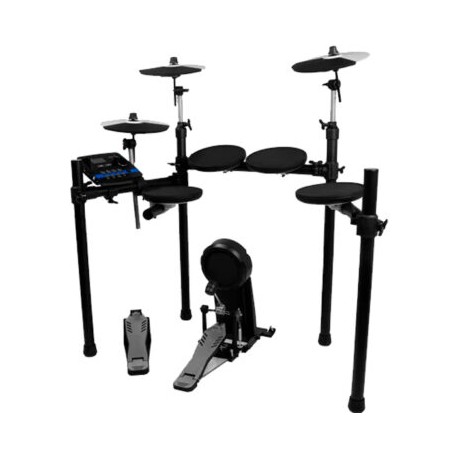 SET DE BATERIA ELECTORNICA 8 PZ AZUL (drumco)