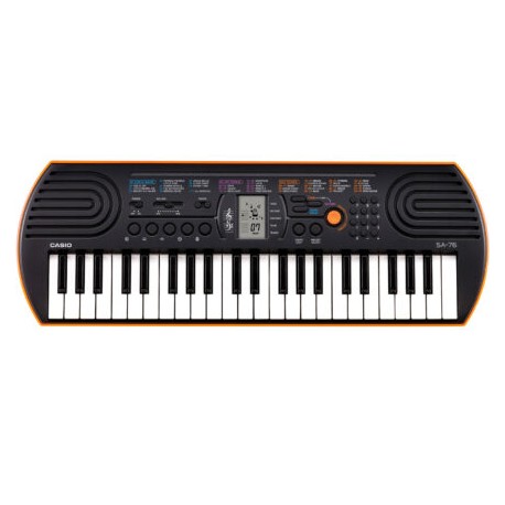 TECLADO PORTATIL SA76 CON ELIMINADOR (casio)