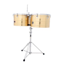TIMBALES LATIN PERCUSION 15″ & 16″ SOLID BRASS