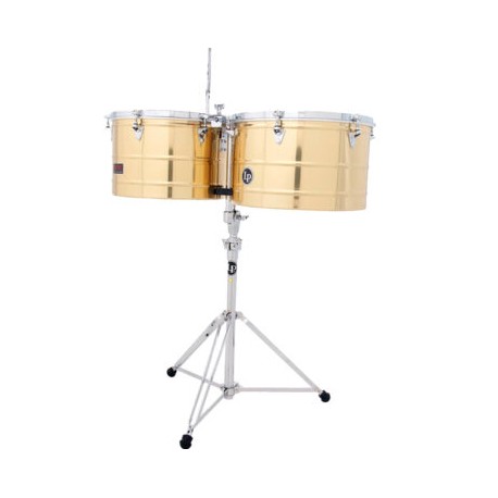 TIMBALES LATIN PERCUSION 15″ & 16″ SOLID BRASS