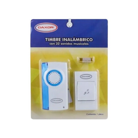 TIMBRE INALAMBRICO P/TOMACORRIENTE (daxor)