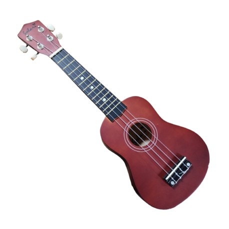 UKULELE SOPRANO CON FUNDA COLOR CAFE (Solar)