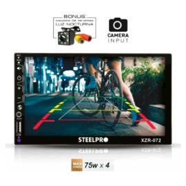 AUTOESTEREO MIRRORLINK BLUETOOTH STEELPRO TACTIL