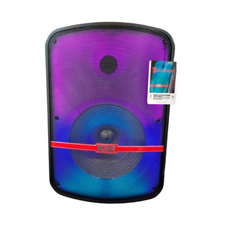 BAFLE (ksr) RECARGABLE BT/USB/MIC/SD/FM/MIC