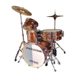 BATERIA 4PZ COLOR BRONCE (evolution)