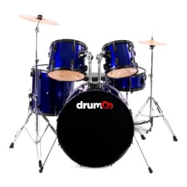 BATERIA 5 PIEZAS (22K,13T,12T,16F,14SN) COLOR AZUL