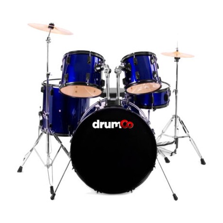 BATERIA 5 PIEZAS (22K,13T,12T,16F,14SN) COLOR AZUL